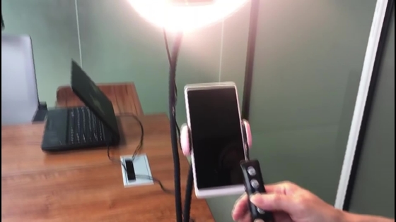 Kamera biurkowa Lampa na gęsiej szyi Led Selfie Photography Heavy Duty Flex Arm 2700K 77cm